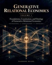 Generative Relational Economics, Volume I: Foundations, Constitution, and Ontology of Generative Relational Economics cover