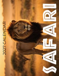 Safari 2027 Calendar cover