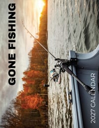 Gone Fishing 2027 Calendar cover