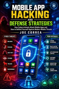 Mobile App Hacking and Defense Strategies: How Cybercriminals Attack Mobile Apps and How to Defend Yourself Against Modern Mobile Threats cover