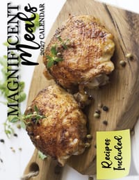 Magnificent Meals 2027 Calendar cover