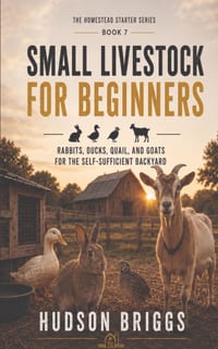 Small Livestock for Beginners: Rabbits, Ducks, Quail, and Goats for the Self-Sufficient Backyard cover