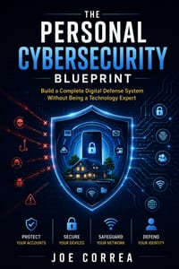 The Personal Cybersecurity Blueprint: Build a Complete Digital Defense System Without Being a Technology Expert cover