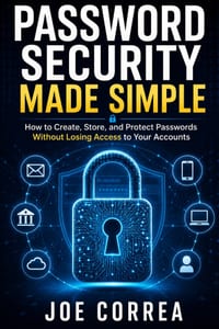 Password Security Made Simple: How to Create, Store, and Protect Passwords Without Losing Access to Your Accounts cover