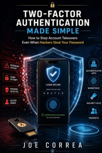 Two-Factor Authentication Made Simple: How to Stop Account Takeovers Even When Hackers Steal Your Password cover