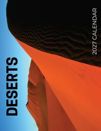 Deserts 2027 Calendar cover