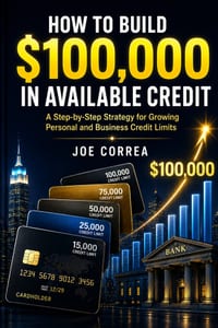 How to Build $100,000 in Available Credit: A Step-by-Step Strategy for Growing Personal and Business Credit Limits cover