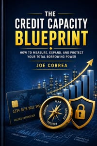 The Credit Capacity Blueprint: How Income, Limits, Utilization, History, and Banking Relationships Affect Your Borrowing Power cover