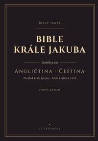 Bible krále Jakuba - Nový zákon, anglicky a česky vedle sebe: Nový zákon ve dvou jazycích, vers po versi (KJV & Bible kralická 1613) cover