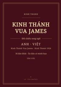 Kinh Thánh Vua James - Tân Ước song ngữ Anh-Việt, từng câu đối chiếu (Có minh họa): Ấn bN cover