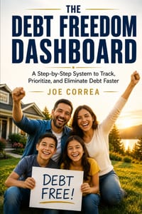 The Debt Freedom Dashboard: A Practical System for Tracking Balances, Interest, Payments, and Progress cover