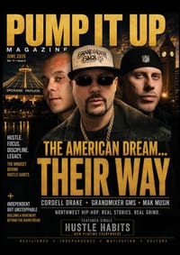 Pump It Up Magazine - June 2026: Featuring Cordell Drake, GrandMixer GMS & MAK Musik cover