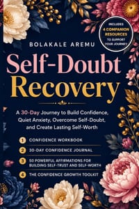 Self-Doubt Recovery: A 30-Day Journey to Build Confidence, Quiet Anxiety, Overcome Self-Doubt, and Create Lasting Self-Worth cover