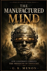 The Manufactured Mind: How Modern Narratives Rewire Thought, Silence Dissent, and Redefine Truth cover