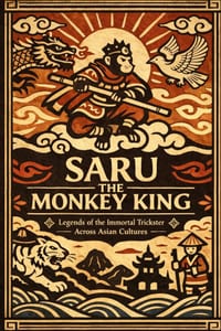 Saru the Monkey King: Legends of the Immortal Trickster Across Asian Cultures cover