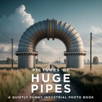 Pictures of Huge Pipes: A Funny Photo Gift Book cover