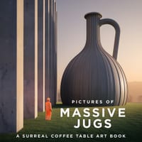 Pictures of Massive Jugs: A Surreal Art Coffee Table Book cover