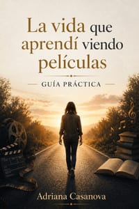 La vida que aprendí viendo películas: Una historia para dejar de huir y empezar a vivir a través de libros, música y cine cover
