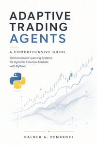 Adaptive Trading Agents: A Comprehensive Guide: Reinforcement Learning Systems for Dynamic Financial Markets with Python cover