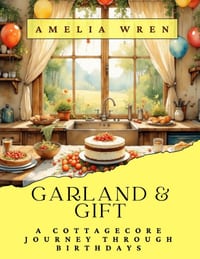 Garland & Gift: A Cottagecore Journey Through Birthdays cover