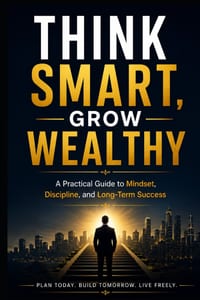 Think Smart, Grow Wealthy: A Practical Guide to Mindset, Discipline, and Long-Term Success cover