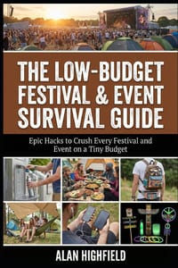 Low-Budget Festival & Event Survival Guide: Epic Hacks to Crush Every Festival and Event on a Tiny Budget cover