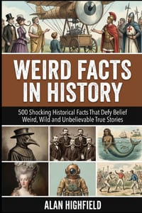 Weird Facts In History: 500 Shocking Historical Facts That Defy Belief Weird, Wild, and Unbelievable True Stories cover