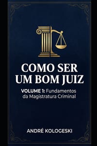 Como Ser Um Bom Juiz: Volume 1: Fundamentos Da Magistratura Criminal cover