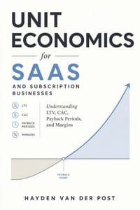 Unit Economics for SaaS and Subscription Businesses: Understanding LTV, CAC, Payback Periods, and Margins cover