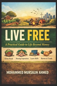 Live Free: A Practical Guide to Life Beyond Money: How to Secure Food, Shelter, and Education Through Skills, Community, and Simplicity cover
