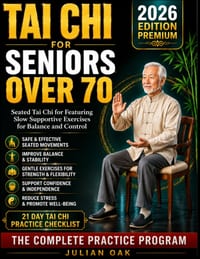 Tai Chi For Seniors Over 70: Seated Tai Chi for Featuring Slow Supportive Exercises for Balance and Control cover