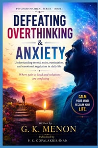 Defeating Overthinking & Anxiety: Understanding mental noise, rumination, and emotional regulation in daily life cover
