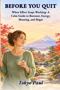 Before You Quit When Effort Stops Working: A Calm Guide to Burnout, Energy, Meaning, and Ikigai cover