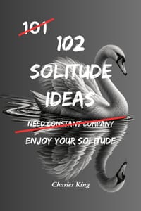 102 Solitude Ideas: No Pressure. No Performance. Just Simple Ways to Feel Comfortable In Your Own Company cover