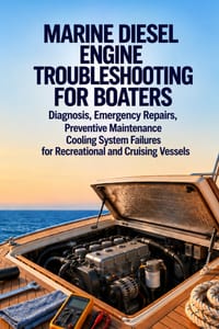 Marine Diesel Engine Troubleshooting for Boaters: Diagnosis, Emergency Repairs, Preventive Maintenance & Cooling System Failures for Recreational and cover