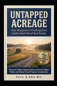 Untapped Acreage: Your Blueprint to Profiting from Undervalued Rural Real Estate: Discover Hidden Opportunities, Generate Higher Yields, and Master Ru cover