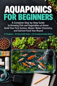 Aquaponics for Beginners: A Complete Step-by-Step Guide to Growing Fish and Vegetables at Home-Build Your First System Under $300, Master Water Chemis cover