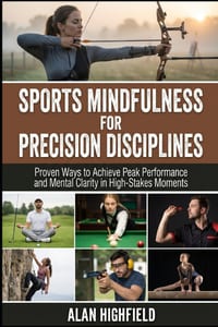 Sports Mindfulness for Precision Disciplines: Proven Ways to Achieve Peak Performance & Mental Clarity in High Stakes Competition Unlock Razor-Sharp F cover