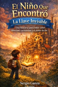 El niño que encontró la llave invisible: Una historia para niños sobre libertad, curiosidad y el poder de los libros cover