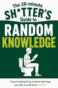 The Bathroom Fact Book for Men: If you're going to be in there that long, you may as well leave smarter. cover