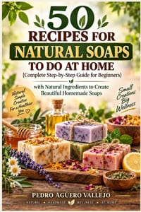 50 Recipes for Natural Soaps to Do at Home: Complete Guide for Beginners Step-by-Step Guide with Natural Ingredients to Create Beautiful Homemade Soap cover