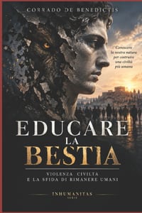 INHUMANITAS - Educare La Bestia: L'uomo tra civiltà e istinto cover