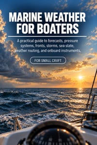 Marine Weather for Boaters: A Practical Guide to Forecasts, Pressure Systems, Fronts, Storms, Sea State, Weather Routing, and Onboard Instruments cover
