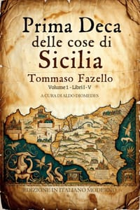Prima Deca delle cose di Sicilia Volume 1: Edizione inedita in italiano moderno cover