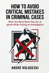 How to Avoid Critical Mistakes in Criminal Cases: What You Must Never Say, Do, or Ignore When Facing an Investigation cover