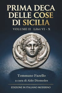 Prima Deca delle cose di Sicilia Volume 2: Libri VI - X Edizione inedita in italiano moderno cover