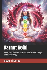 Garnet Reiki: A Complete Master's Guide to Earth Flame Healing & Gemstone Energy cover