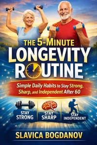 The 5-Minute Longevity Routine: Simple Daily Habits to Stay Strong, Sharp, and Independent After 60 cover