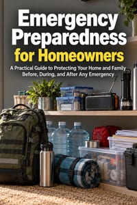 Emergency Preparedness for Homeowners: A Practical Guide to Protecting Your Home and Family Before, During, and After Any Emergency cover