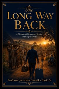 The Long Way Back: Between Diaspora and Ancestry, a Memoir of Return, Responsibility, and Restoration cover